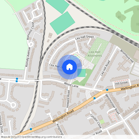 Lea Hall Green, Birmingham B20