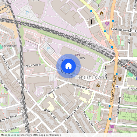 Alpha House, Alpha Place, NW5