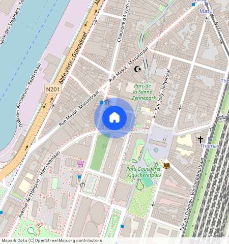 Helihavenlaan 92 bus A4B, 1000 Brussel