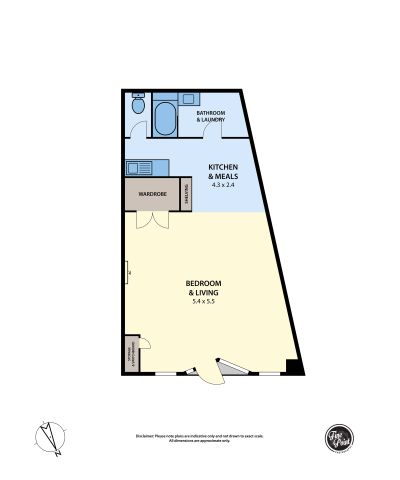 Superb location only 5 mins from Melbourne Central is this Funky New York style studio apartment. - Photo 3