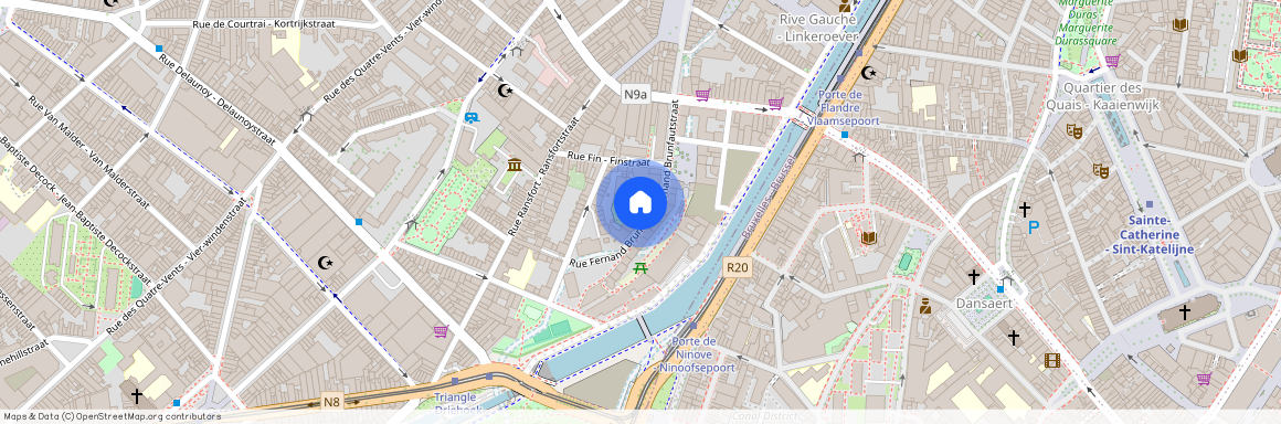 Rue Fernand Brunfaut, 21, 21-23, 1080, Molenbeek-Saint-Jean