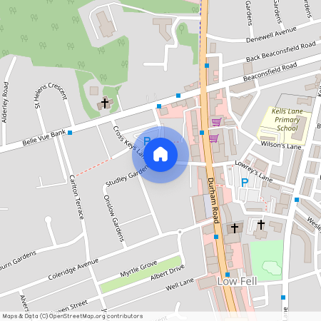 Cross Keys Lane, Low Fell, Gateshead, Tyne And Wear, NE9