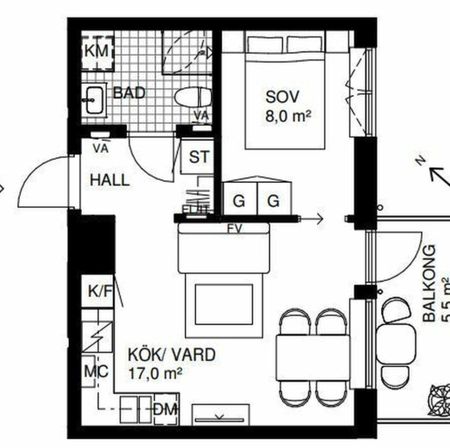 Järfälla - 2rok - 13mån - 11.500kr/mån - Foto 3