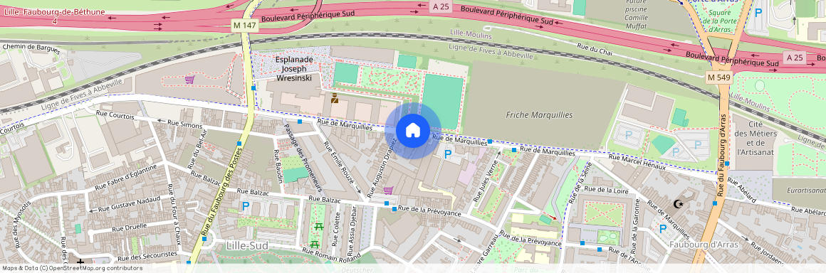 84 Rue De Marquillies, 59000, Lille