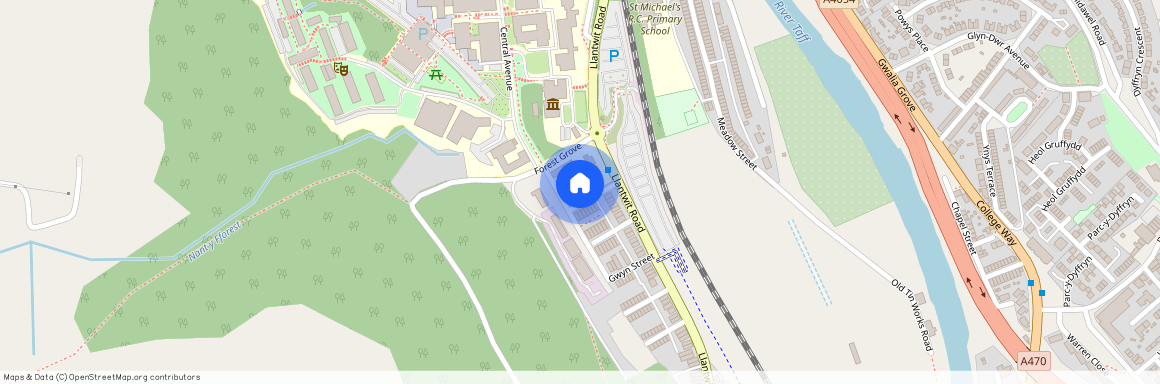 Bertha Street, Treforest, CF37