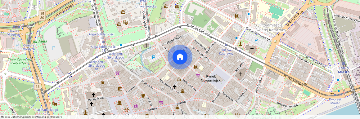 Starówka, Prosta, Toruń