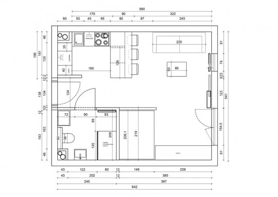 Ładne mieszkanie z balkonem 34 m² - Photo 1