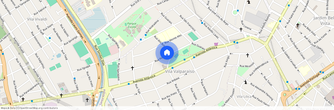 Rua Piracicaba, Vila Valparaíso, Santo André