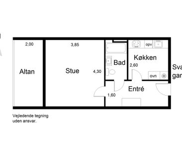 1-værelses Lejlighed på 48 m² i Esbjerg N - Photo 6