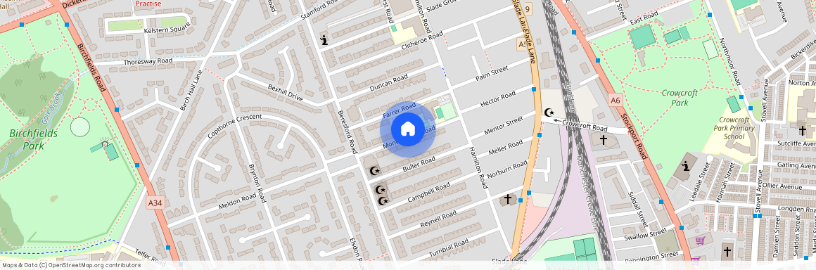 Flat, Montgomery Road, Manchester