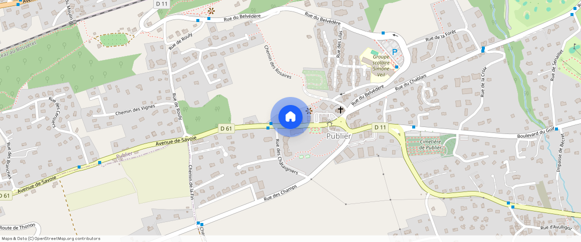 HAUTE-SAVOIE (74), - AUVERGNE-RHÔNE-ALPES, PUBLIER (74500)