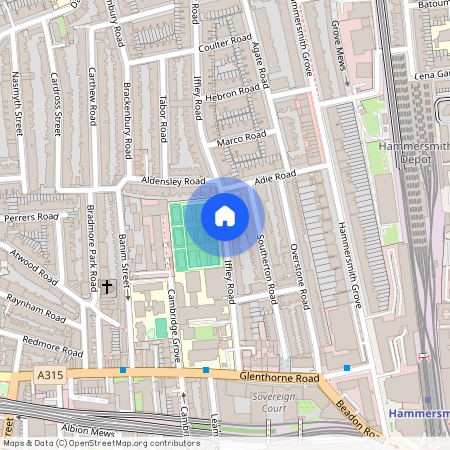 Hammersmith Grove, Brackenbury Village, London, W6