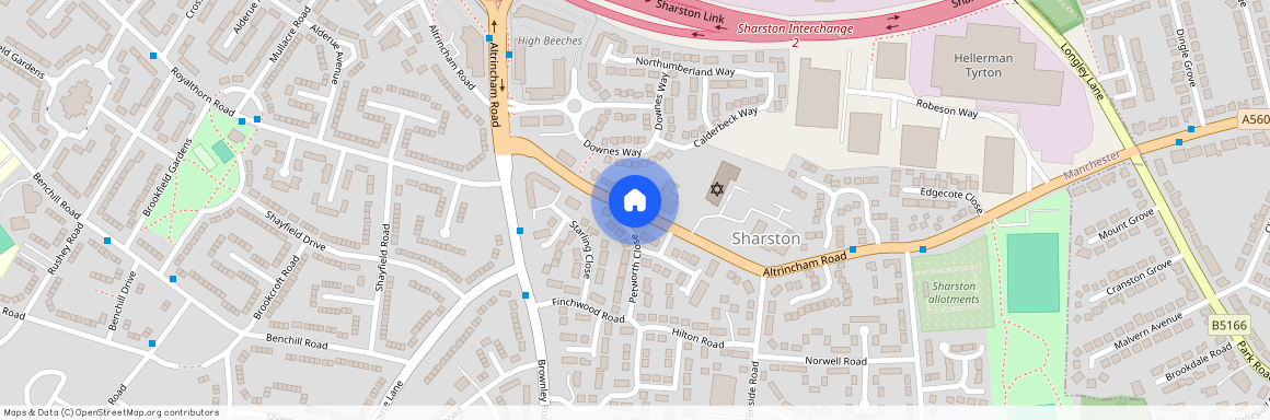 Altrincham Road, Manchester, Greater Manchester, M22