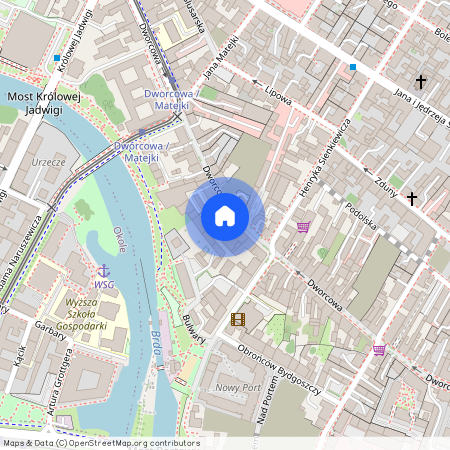 ul. Dworcowa 47, Śródmieście, Bydgoszcz, kujawsko-pomorskie