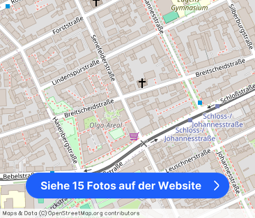 Möblierte 2-Zimmer-Wohnung mit Einbauküche im beliebten Stuttgarter... - Foto 1