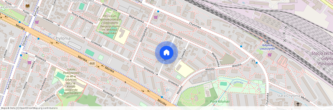 ul. Brodnicka, Chylonia, Gdynia, pomorskie