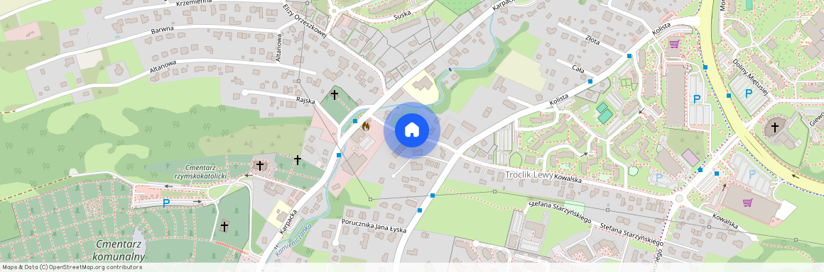 ul. Niwna, Kamienica, Bielsko-Biała, śląskie