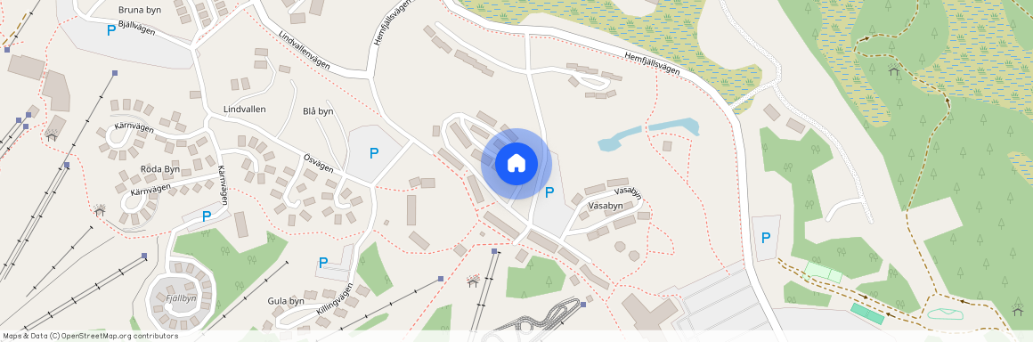 Lindvallen Vasabyn, Sälen