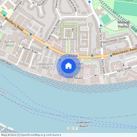 St Davids Square, Docklands, London, E14