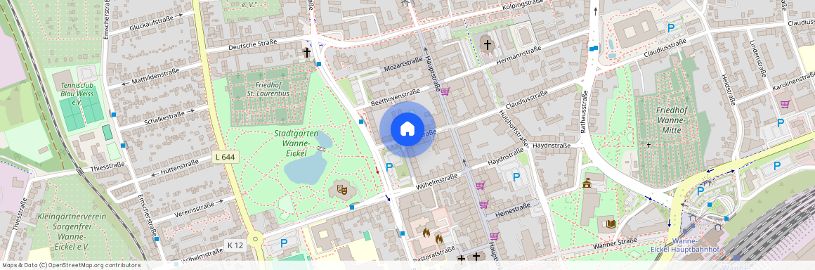 Parkstraße 12, (Wanne), 44649 Herne