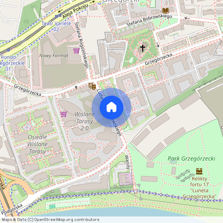 Ludwika Zieleniewskiego, Grzegórzki, Grzegórzki, Kraków, małopolskie