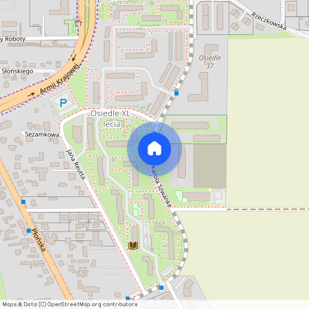 ul. Karola Szwanke, Ciechanów, ciechanowski, mazowieckie