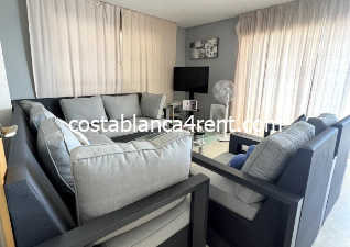 Benidorm first Line apartement Winter let
