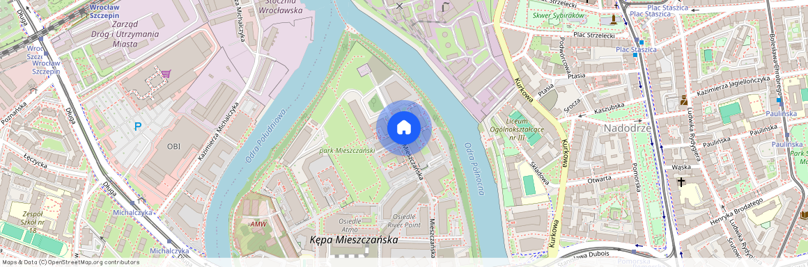 ul. Mieszczańska, Nadodrze, Śródmieście, Wrocław, dolnośląskie