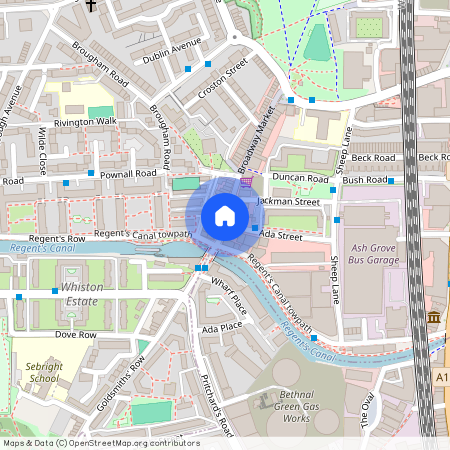 Ada Street, Broadway Market, E8, London