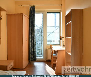 Kleefeld, möbliertes Apartment mit kleinem Balkon, Internet, TV - Photo 4