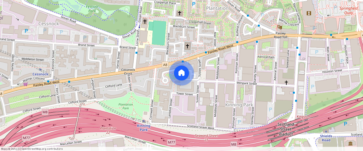 Milnpark Gardens, Glasgow, G41