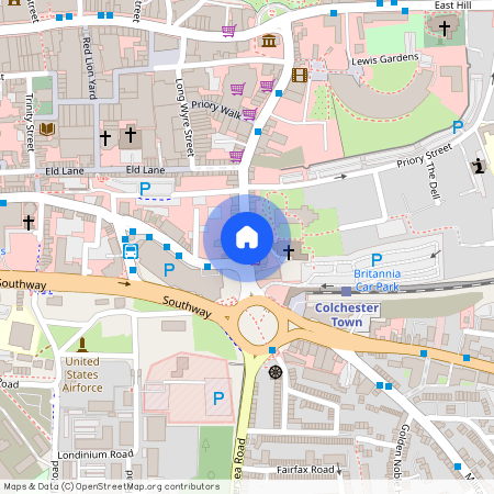 St. Botolphs Street, Colchester, Essex, CO2