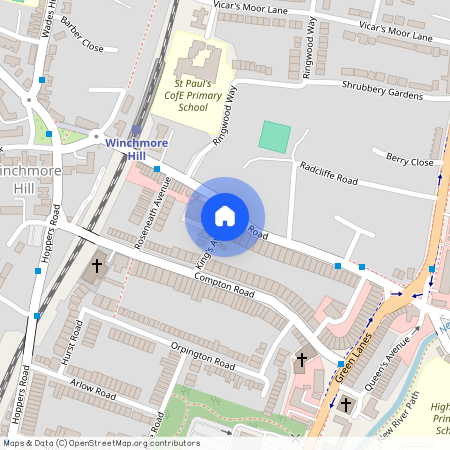 Winchmore Hill Station, Station Road, Winchmore Hill, London, N21 3SD, United Kingdom