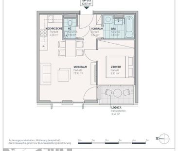 * Ab 01.01* 2-Zimmer-Wohnung mit Balkon und perfekter Verkehrsanbin... - Photo 2