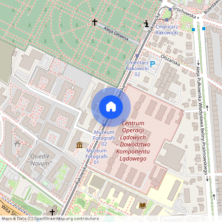 ul. Rakowicka, Osiedle Oficerskie, Grzegórzki, Kraków, małopolskie