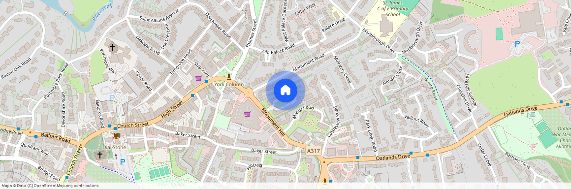 Monument Hill, Weybridge, KT13