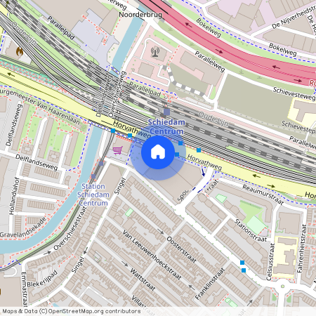 Stationsplein 48, Stationsbuurt, 3112HJ, Schiedam