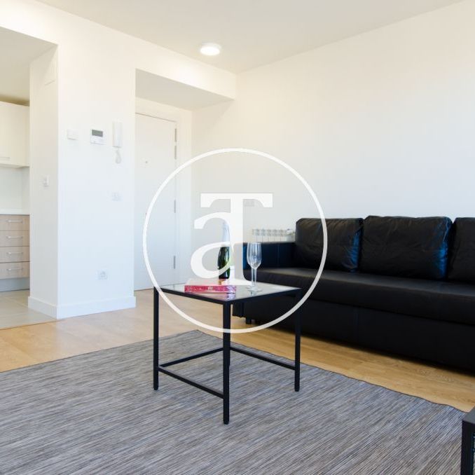 One-bedroom penthouse for temporary rent with a terrace near Puerta de Atocha Station - Photo 1