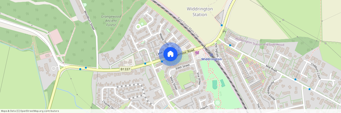 Grangemoor Road, Widdrington NE61