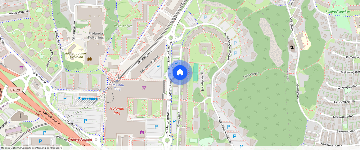 Pianogatan, Västra Frölunda