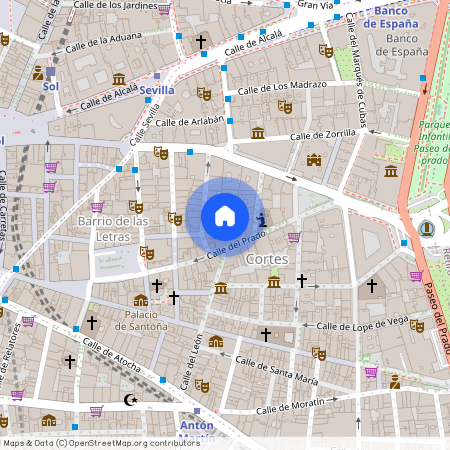 Huertas-Cortes, Madrid