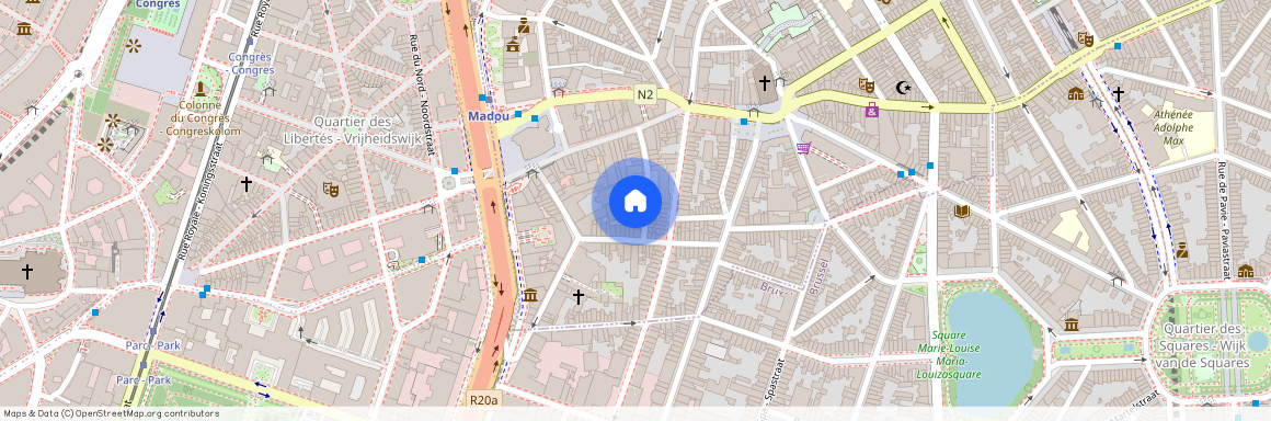 Rue du Vallon 8, Bruxelles