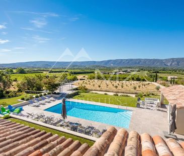 Gordes - Belle maison de vacances avec piscine chauffée et vue exce... - Photo 4