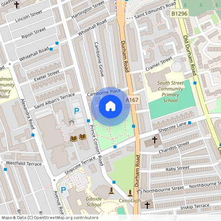 2 bed lower flat to rent in NE8