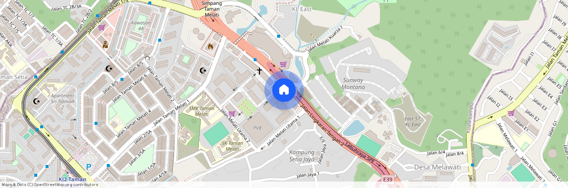 unnamed road, Platinum Hills, 53100 Kuala Lumpur, Malaysia