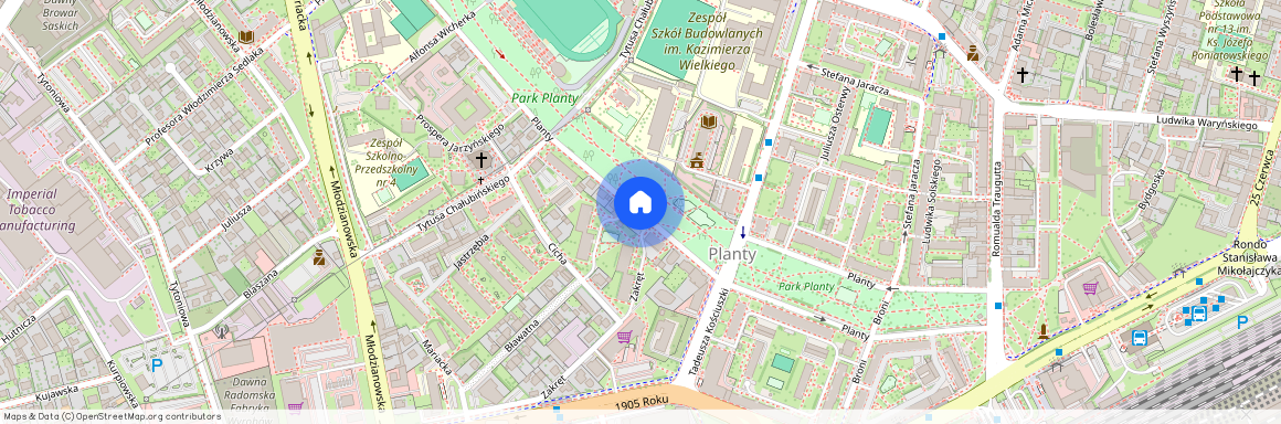 Planty, Radom, mazowieckie
