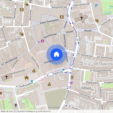 Emmapassage 9-08, Binnenstad Oost, 5038XA, Tilburg