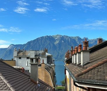 Vevey - rue du Lac 8 - appartement de 2 pièces dans les combles - Photo 1