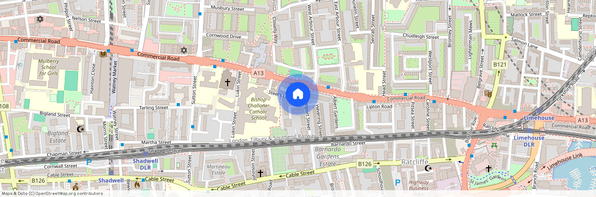 Steels Lane, Shadwell, London, E1