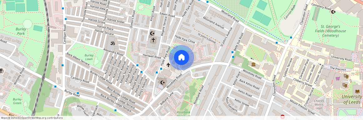 16, Woodsley Green, Leeds, West Yorkshire, LS6 1SD